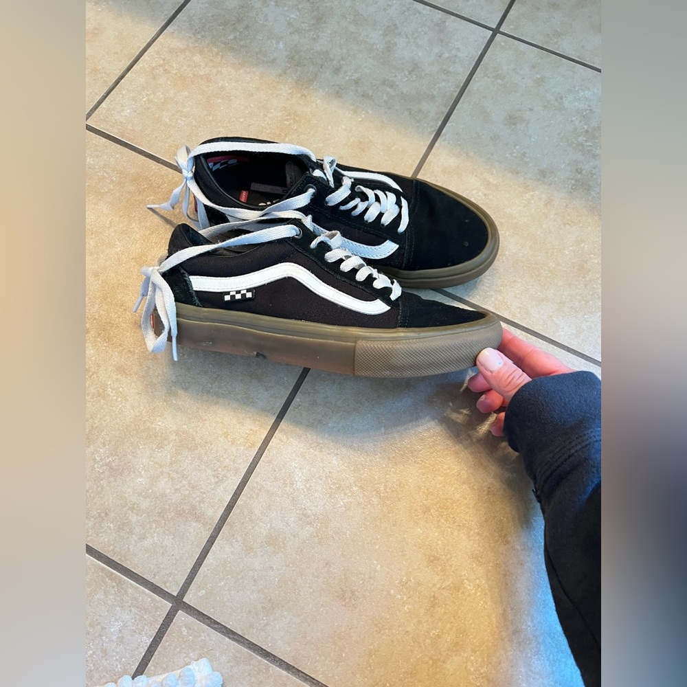 Vans skateboarding shoe